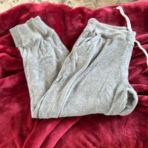 Grey joggers fleece